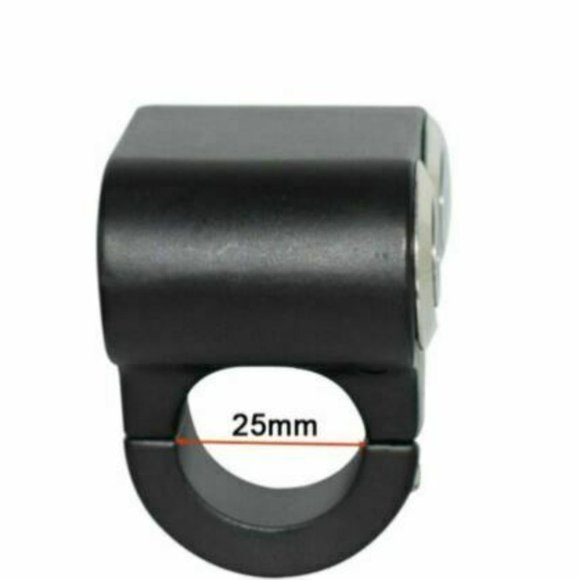 1" (25MM) MOTORCYCLE ON/OFF MANUAL RETURN DUAL SWITCH WITH BLUE LED - Picture 2 of 5